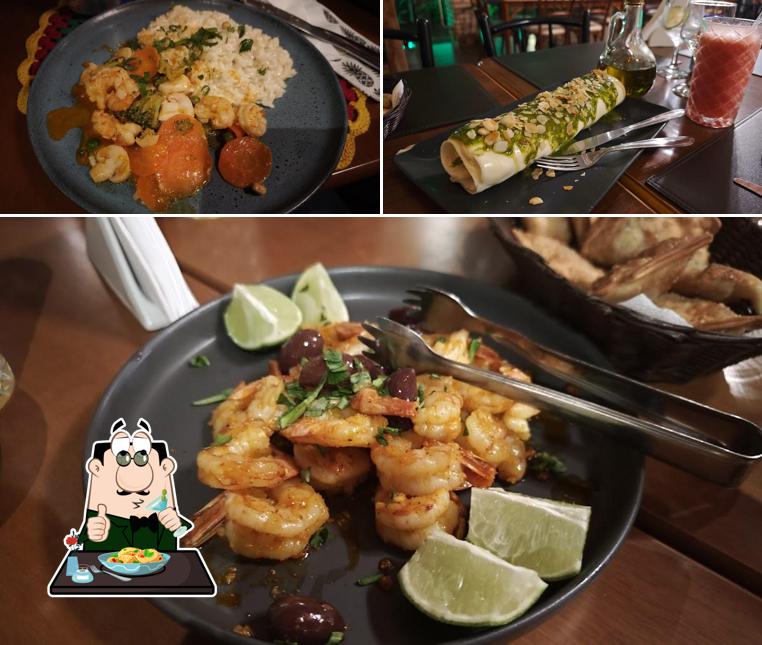 Comida em Donnana Bistrô