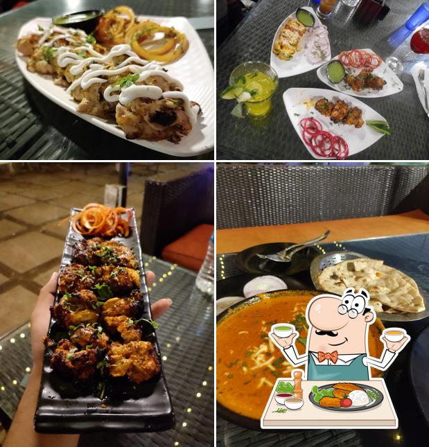 Fried calamari at Farmhouse the bistro dhabha