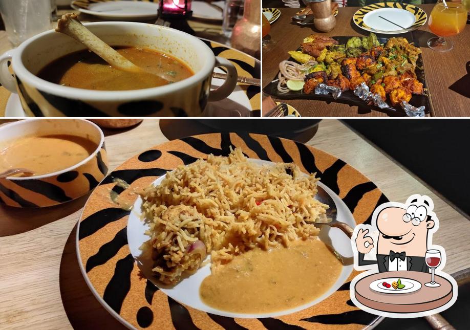 Food at Gufha Restaurant, Jayanagar