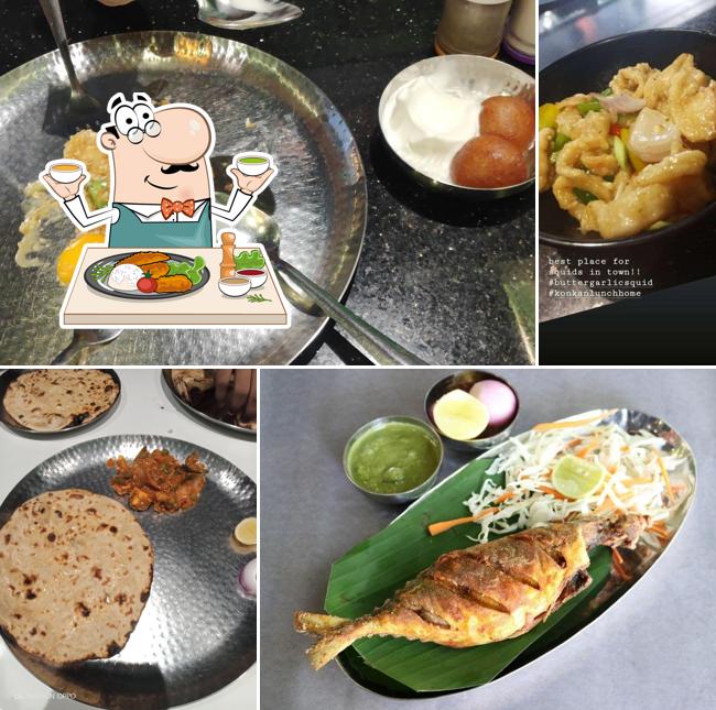 Food at Konkan Lunch Home
