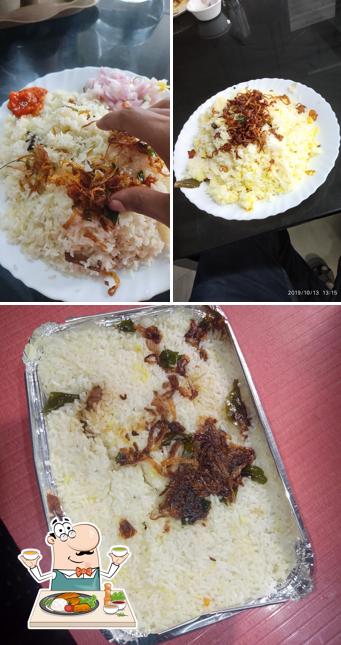 Meals at Manjali biriyani