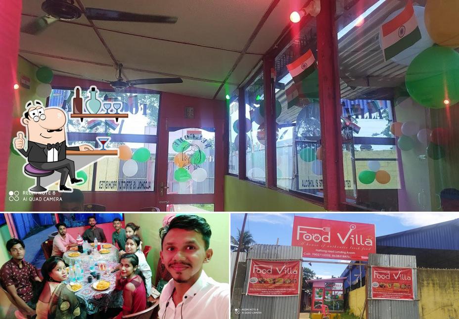 The picture of interior and exterior at Nag Food Land