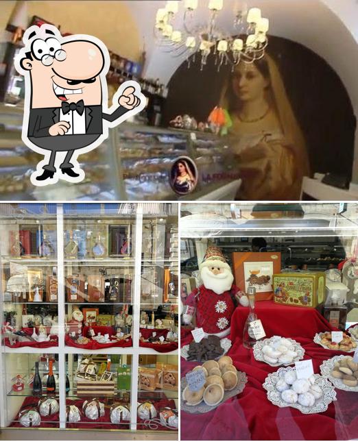 Gli interni di Pasticceria La Fornarina