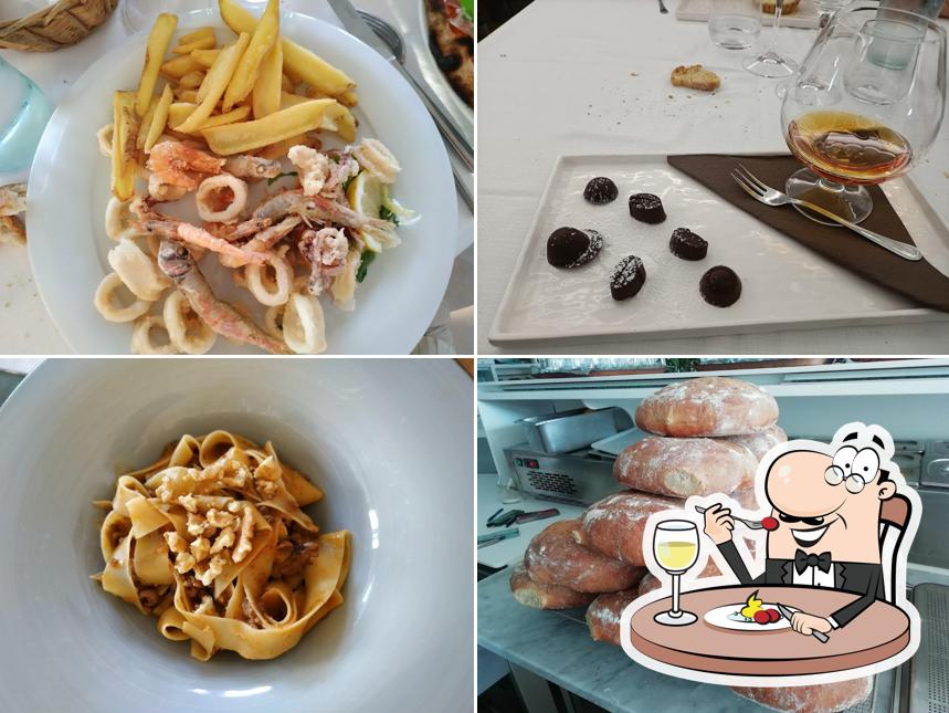 Cibo al Pizzeria Ristorante Enoteca Le Grazie