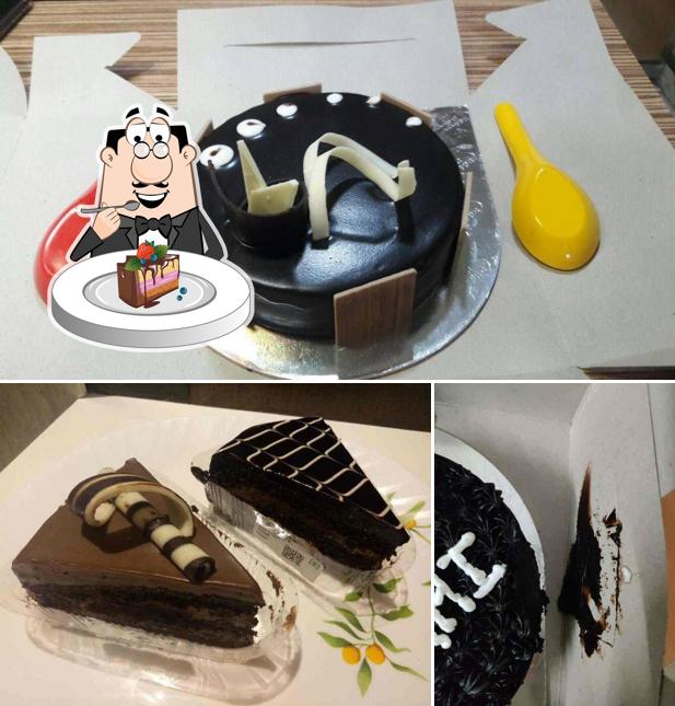 Chocolate cake at Ribbons and Balloons - The Cake Shop