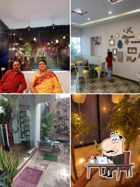 The interior of share over smiles Bistro & Cafe