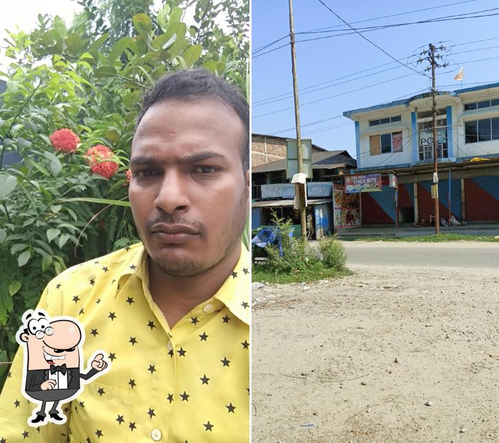 The exterior of Spicy Bite Restaurant Digboi