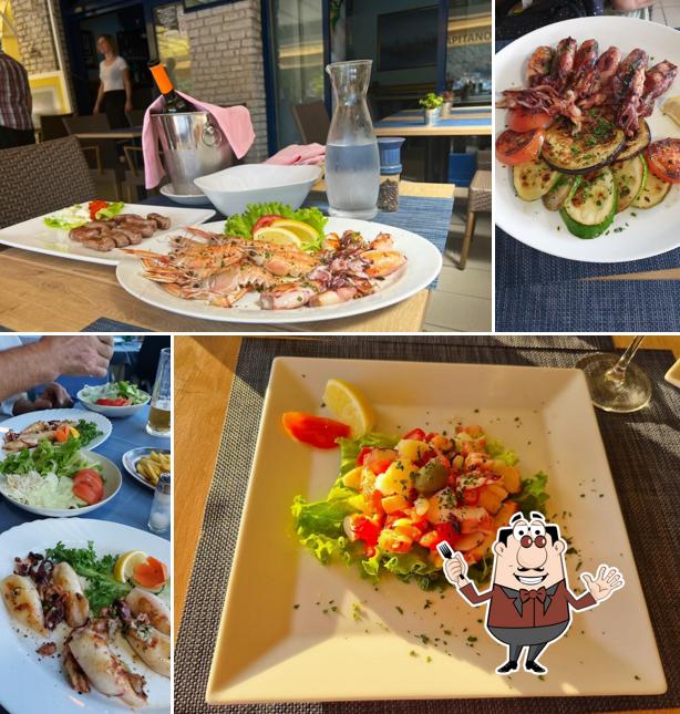 Ceviche al RESTORAN CAPITANO RABAC (fish restaurant)