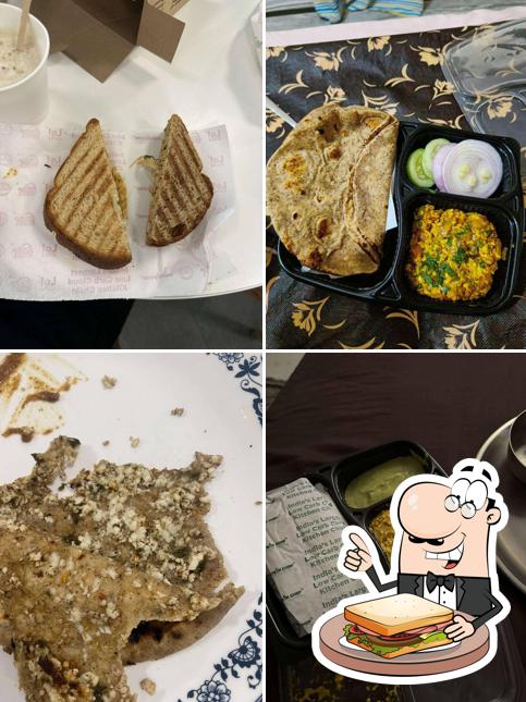 Grilled cheese sandwich at Protein Chef