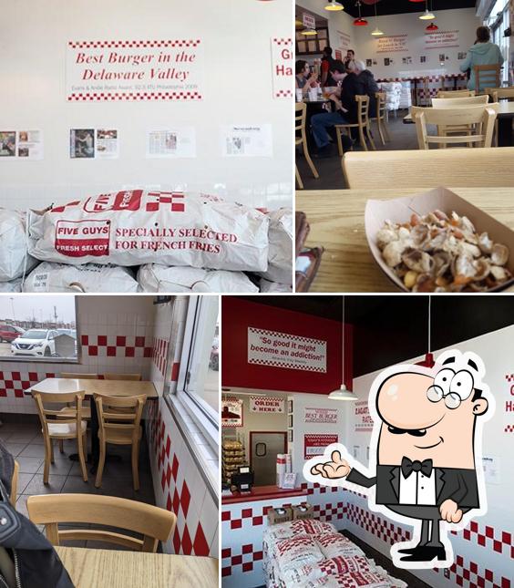 L'intérieur de Five Guys
