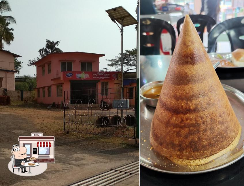 Check out how Hotel New Ganesh Darshini looks outside