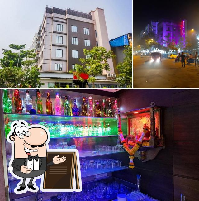 The exterior of Hotel Park View Lodging Family Restaurant & Bar