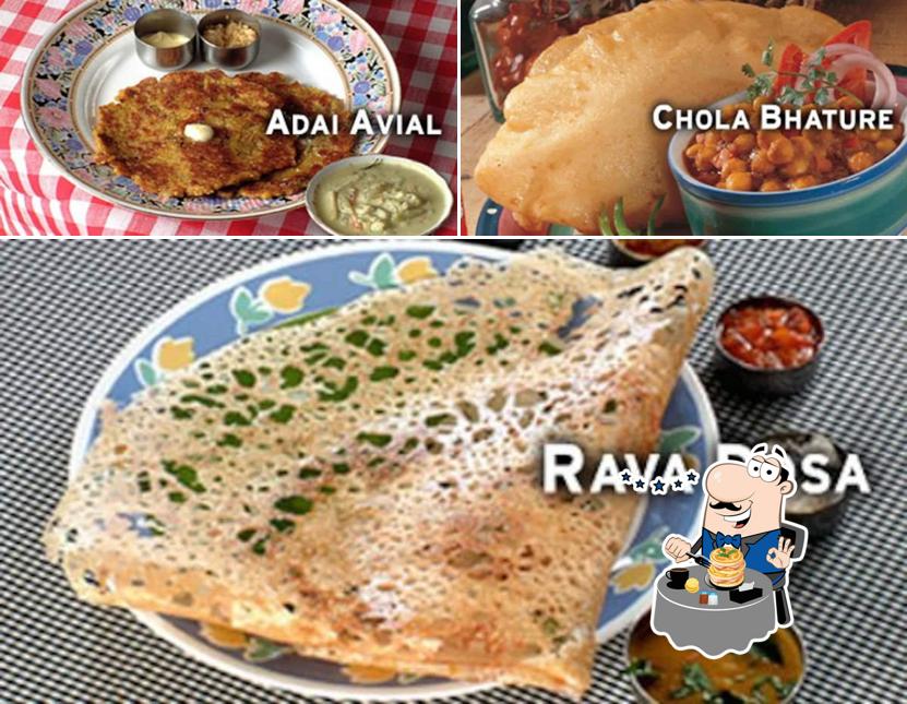 Meals at Saravana Bhavan