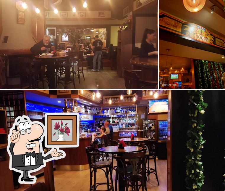 Gli interni di Snoopy Pub Ristorantino Cordenons