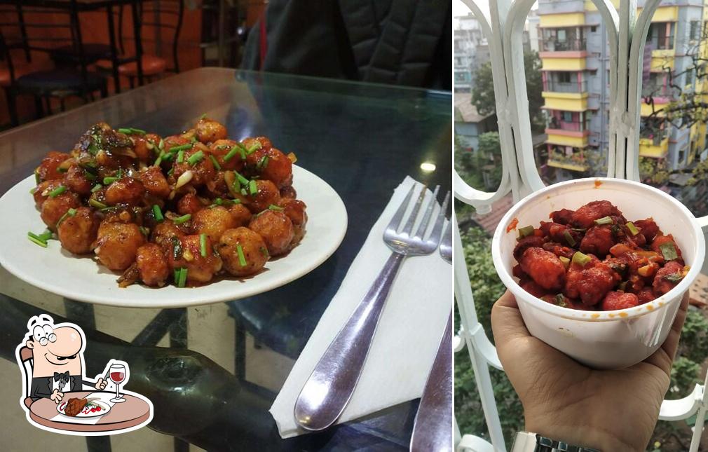 Raasta Cafe provides meat dishes