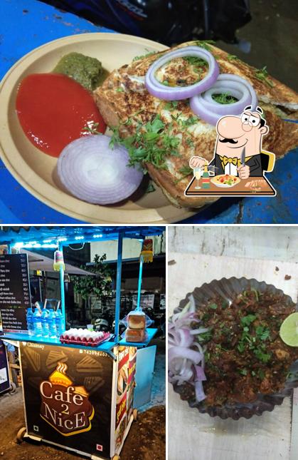 Cafe 2 Nice is distinguished by food and blackboard