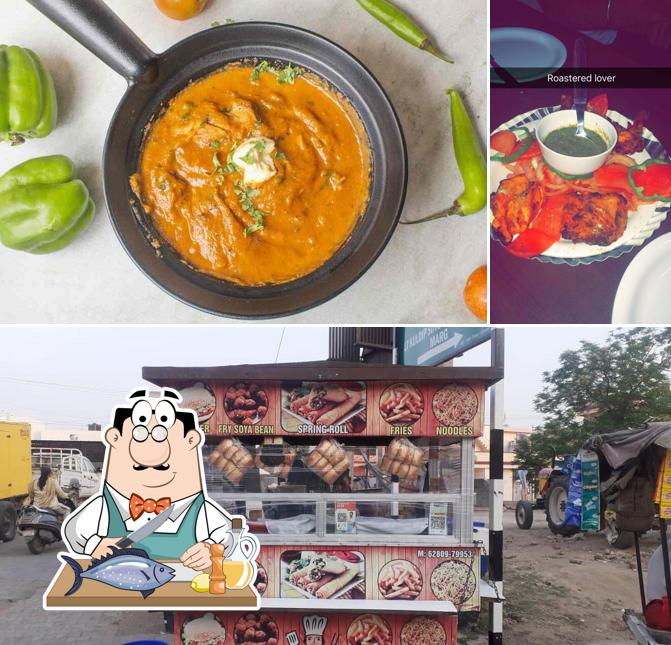 Grilled salmon at Eat 'N' Repeat