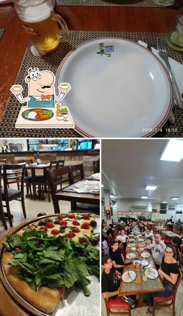 Esta é a ilustração ilustrando comida e bebida no Pizzaria Fast Pizza Valinhos