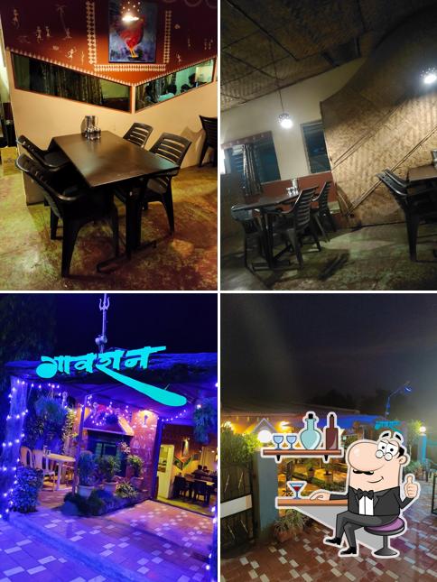 The interior of Hotel Gavran karad