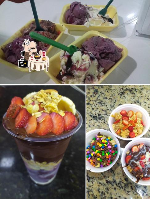 Platos en Planet Ice sorveteria e lanchonete Marília