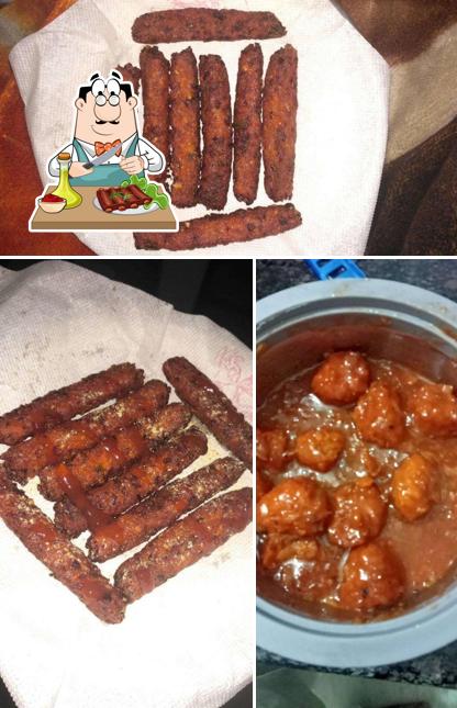 Get meat dishes at Saluja Fast Food