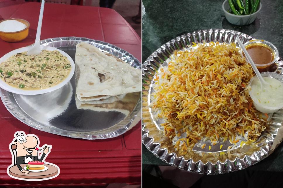 Shraddha hotel serves a variety of sweet dishes