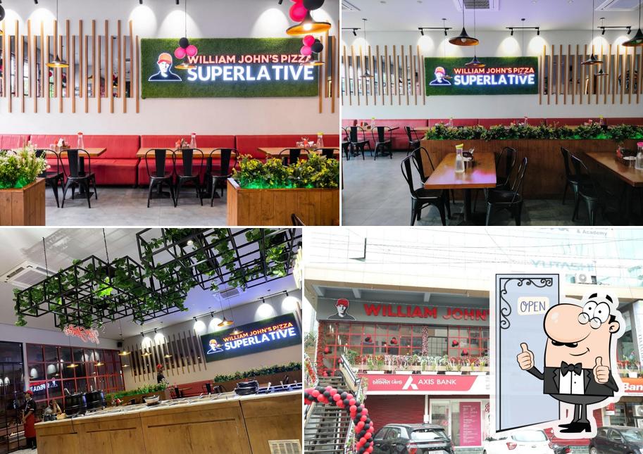 Here's a picture of William John's Pizza Superlative