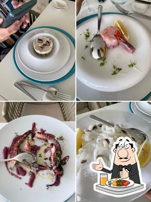Cibo al Ristorante Lido Bianco