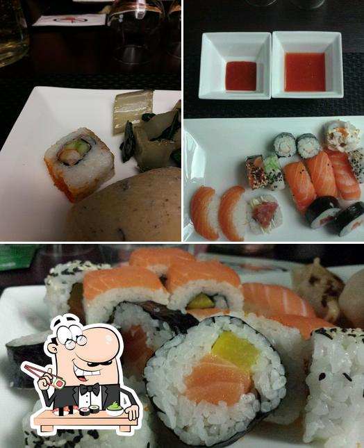 Prenditi le diverse opzioni di sushi