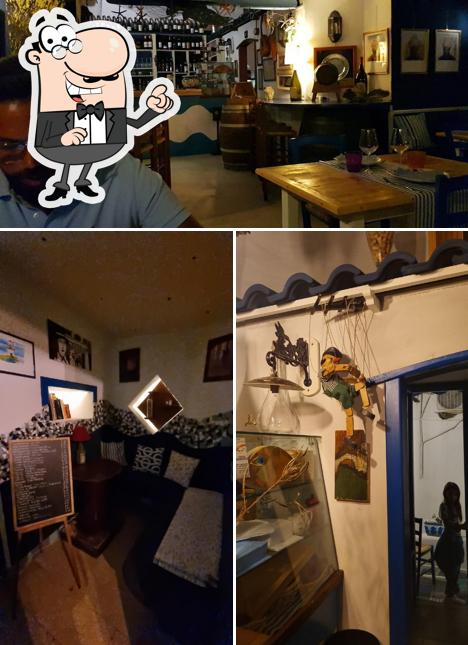 Dai un'occhiata agli interni di Capo Blu