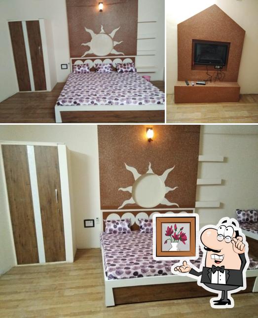 The interior of Prasad Hotel and Guest House