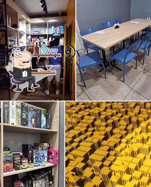 Veja imagens do interior do Ludoteca Sidequest