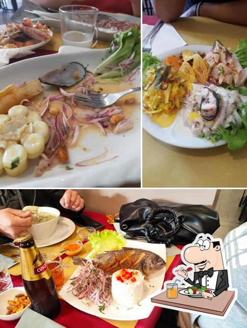Ceviche al De Saoco Sazón Restaurant