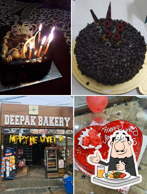 Food at Deepak Bakery