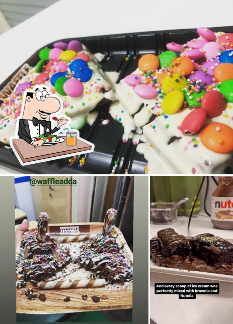 Meals at Waffle Adda