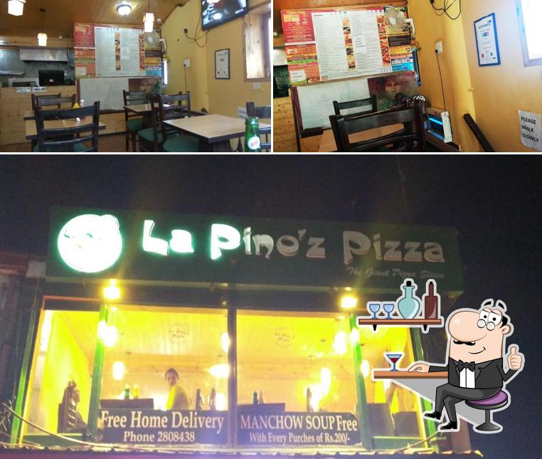 The interior of La Pino'z Pizza