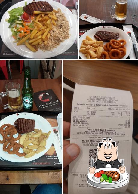 Bife em Mania de Churrasco