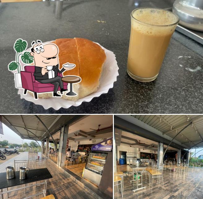 This is the image depicting interior and food at Mr.M80 Bakes