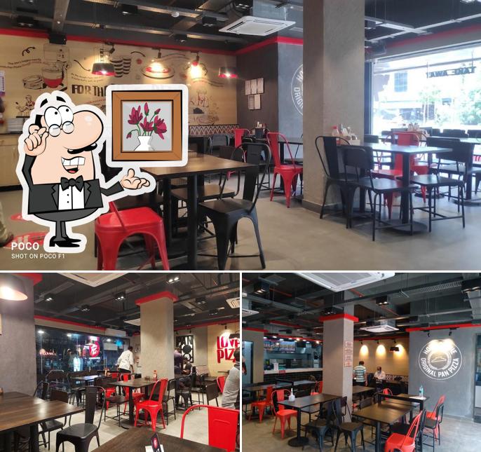 Check out how Pizza Hut Christian Colony Rd, Karimnagar looks inside