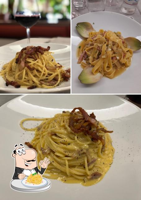 Spaghetti alla carbonara al Ristorante pizzeria Nino