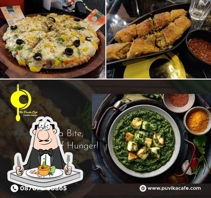 Food at Puvika Cafe