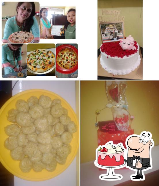 Red velvet cake at Bishnu Buddha Bakery & Confectionary