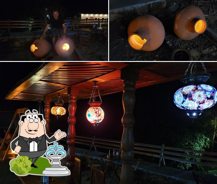 Confira a foto apresentando exterior e comida no El perro