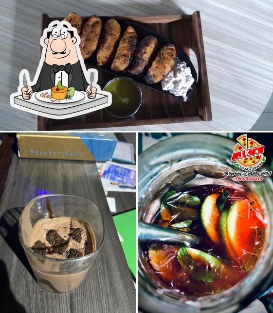 Food at JK's Pizza & Snacks