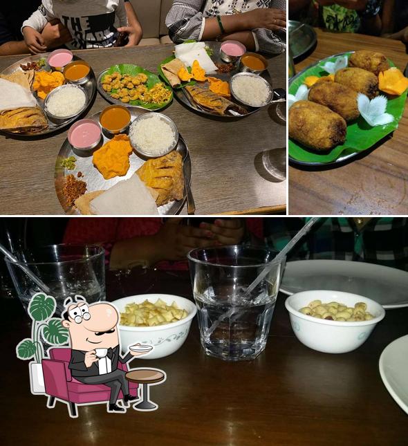 The interior of Jai Hind Lunch Home