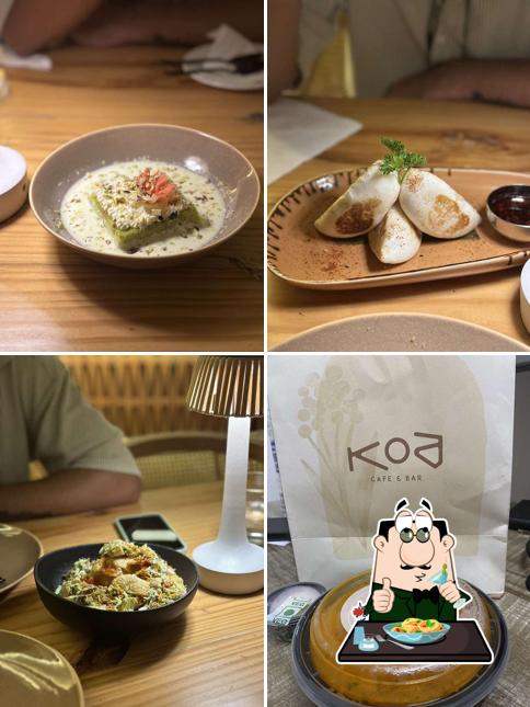 Food at KOA - Cafe & Bar