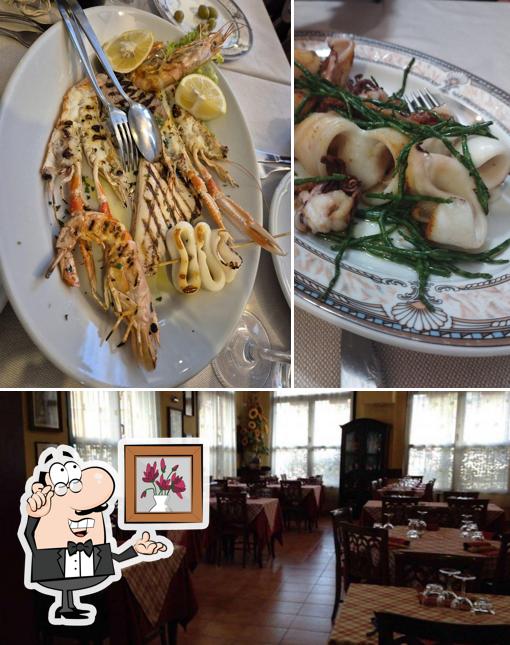Questa è la foto che raffigura la interni e tavolo da pranzo di La Melaverde