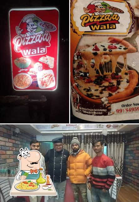 Food at Pizzaa Wala - best pizza in basti