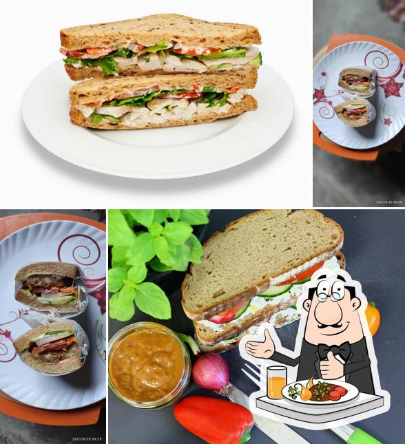 Food at Swad serving