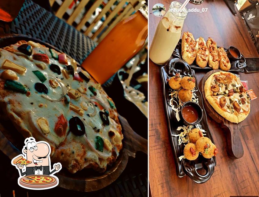 Try out pizza at Swords cafe